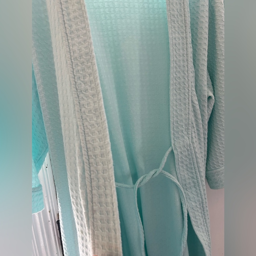 Croft & Barrow Intimates Waffle Knit Robe-M - Picture 12 of 16